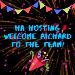 Richard join the HA Hosting Team
