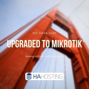 Upgrade to Mikrotik