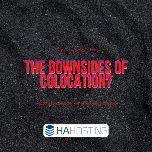 What are the downsides of Colocation server hosting?