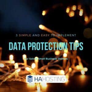 Tips for backup. Small/Solo business data protection tips