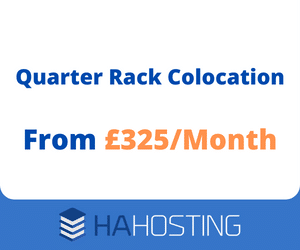 Quarter Rack Colocation From £325Month