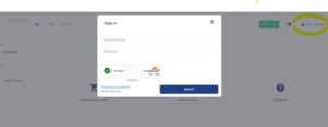HostBill Login screen